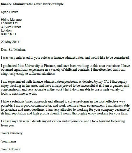 Finance Cover Letter Template from lh6.googleusercontent.com