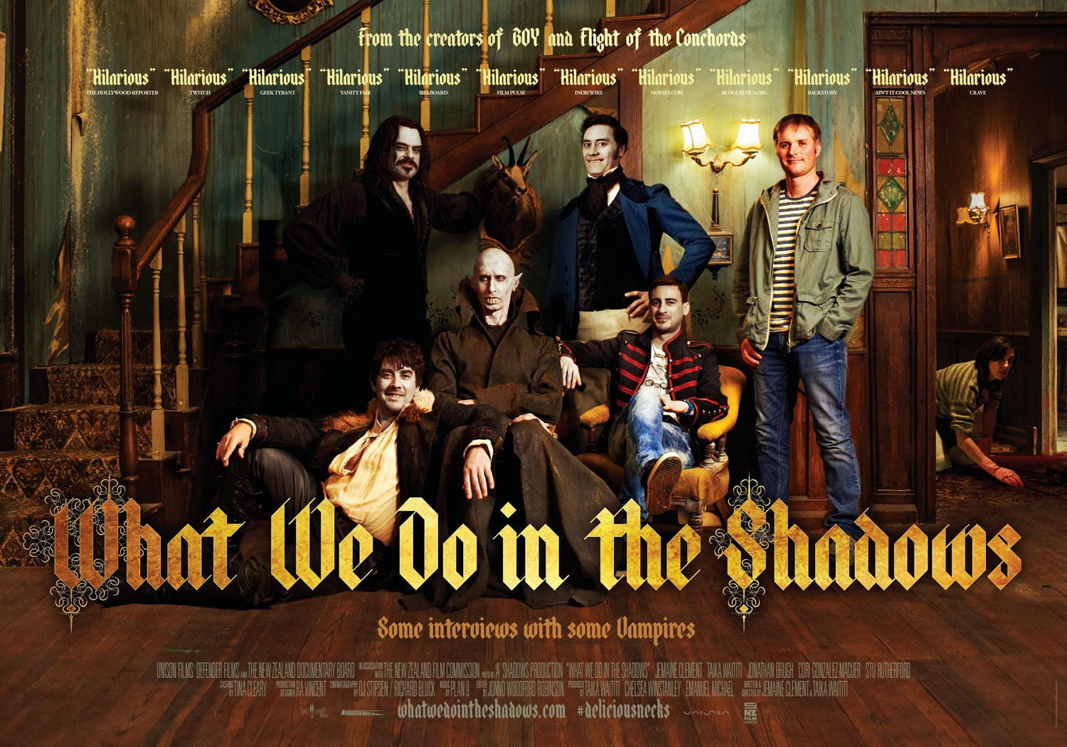 Resultado de imagem para What We Do in the Shadows