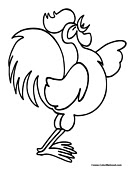 Rooster Coloring Pages Rooster Coloring Pages