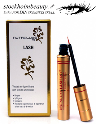 Längre och tjockare ögonfransar med Nutra Luxe Lash MD