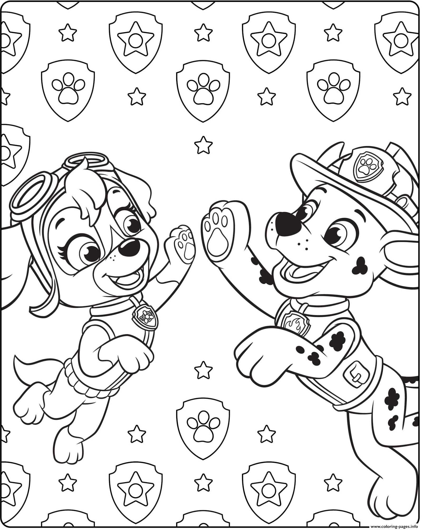 Download 306+ Paw Patrol Copy Skye Sea Patrol Coloring Pages PNG PDF File