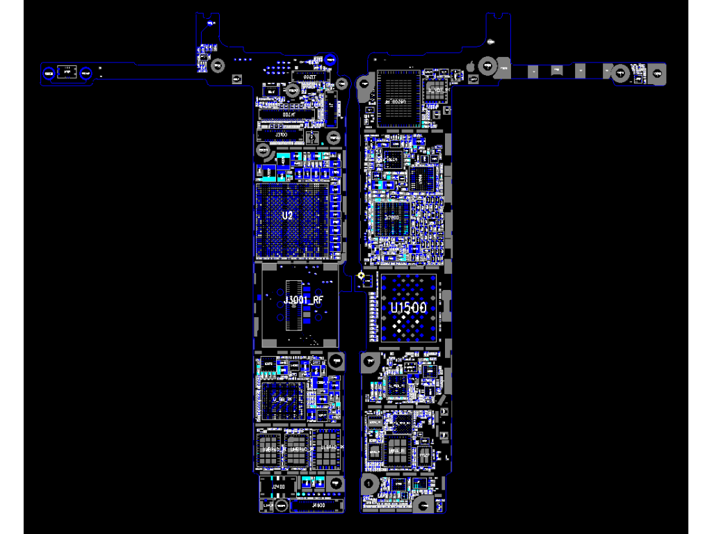 Схема платы iphone se 2020