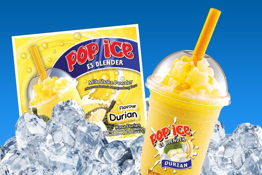 Gambar Minuman Pop Ice Belajar Bareng