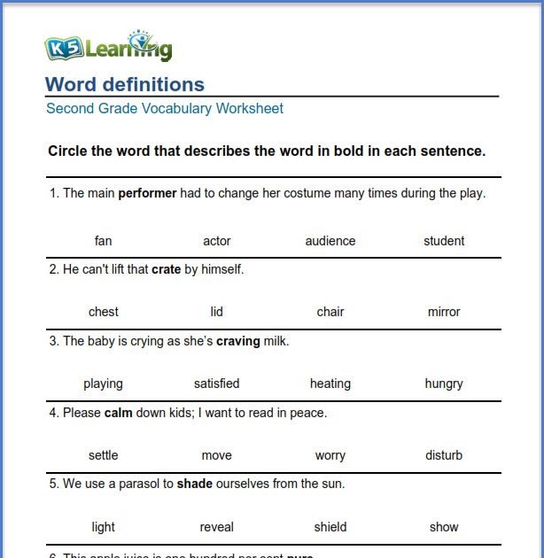 Kv Worksheets For Class 4 English