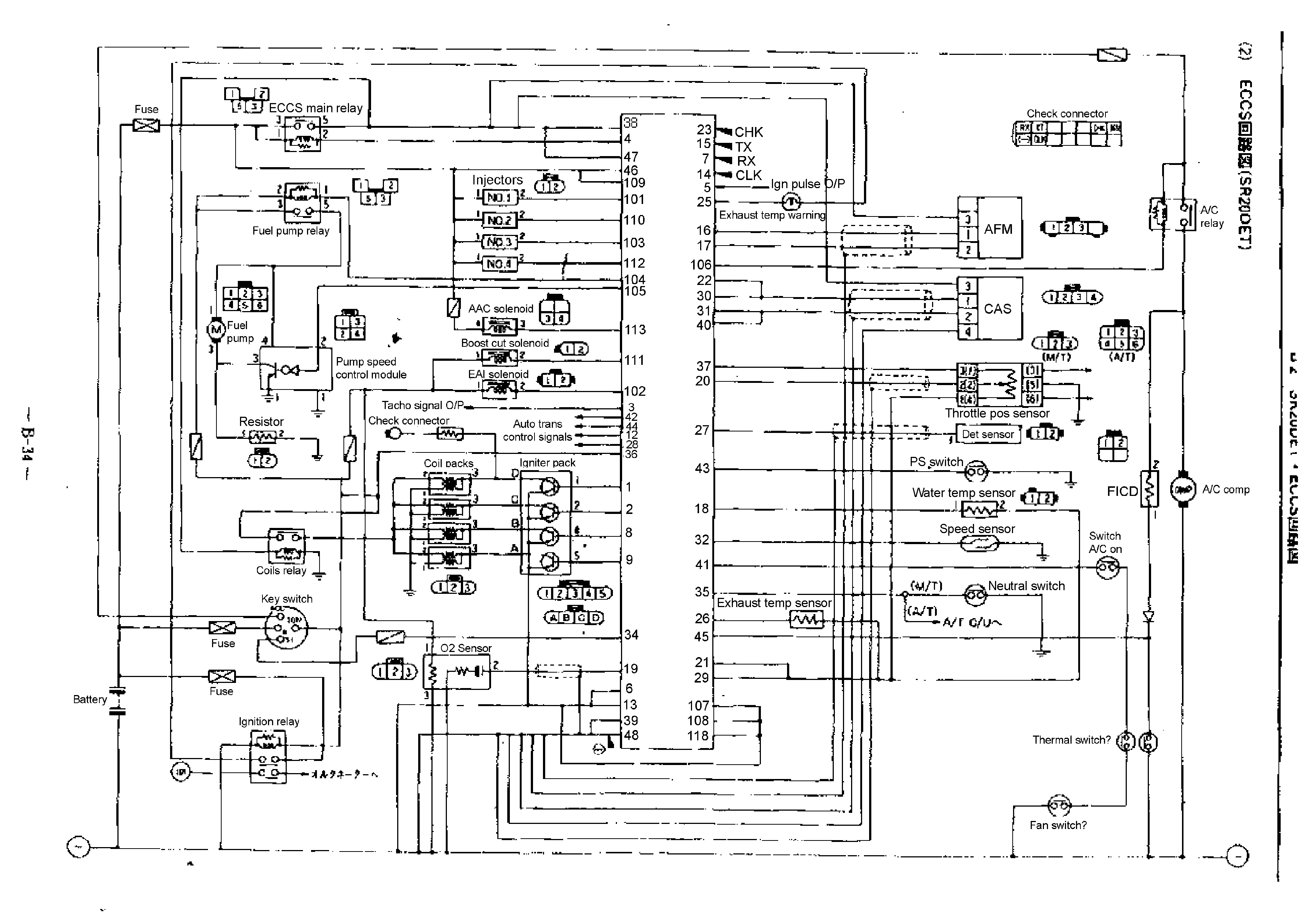 Nissan Sunny User Wiring Diagram