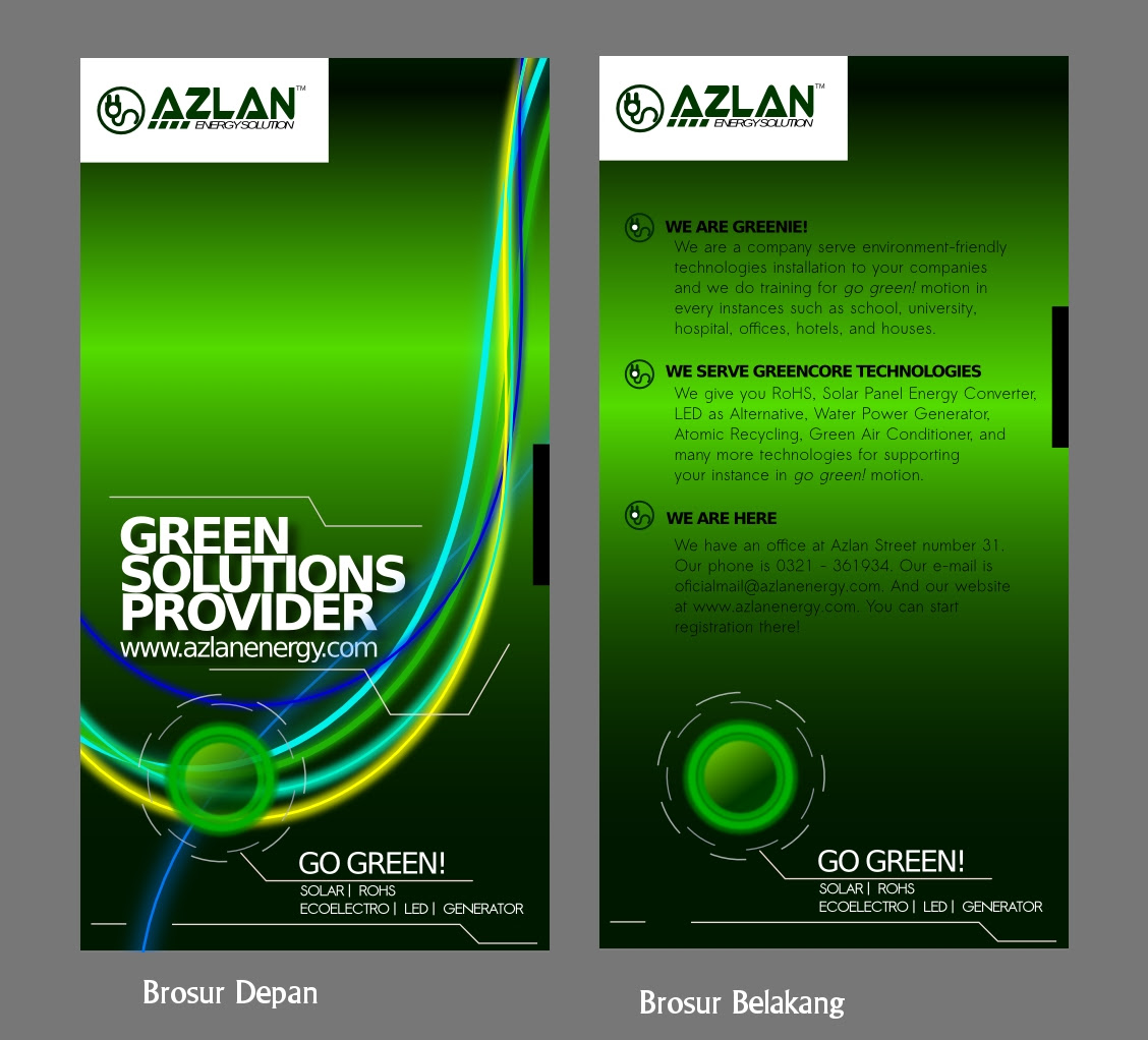 Desain Pamflet Kosong