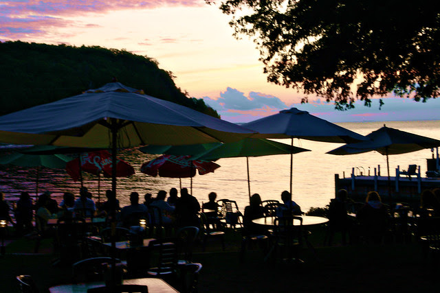 evening in fred and fuzzys