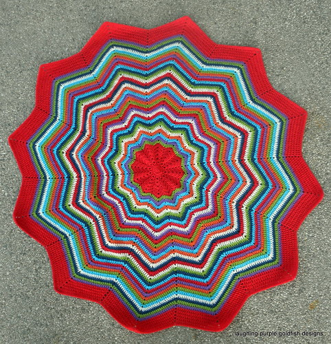 12 point ripple blanket