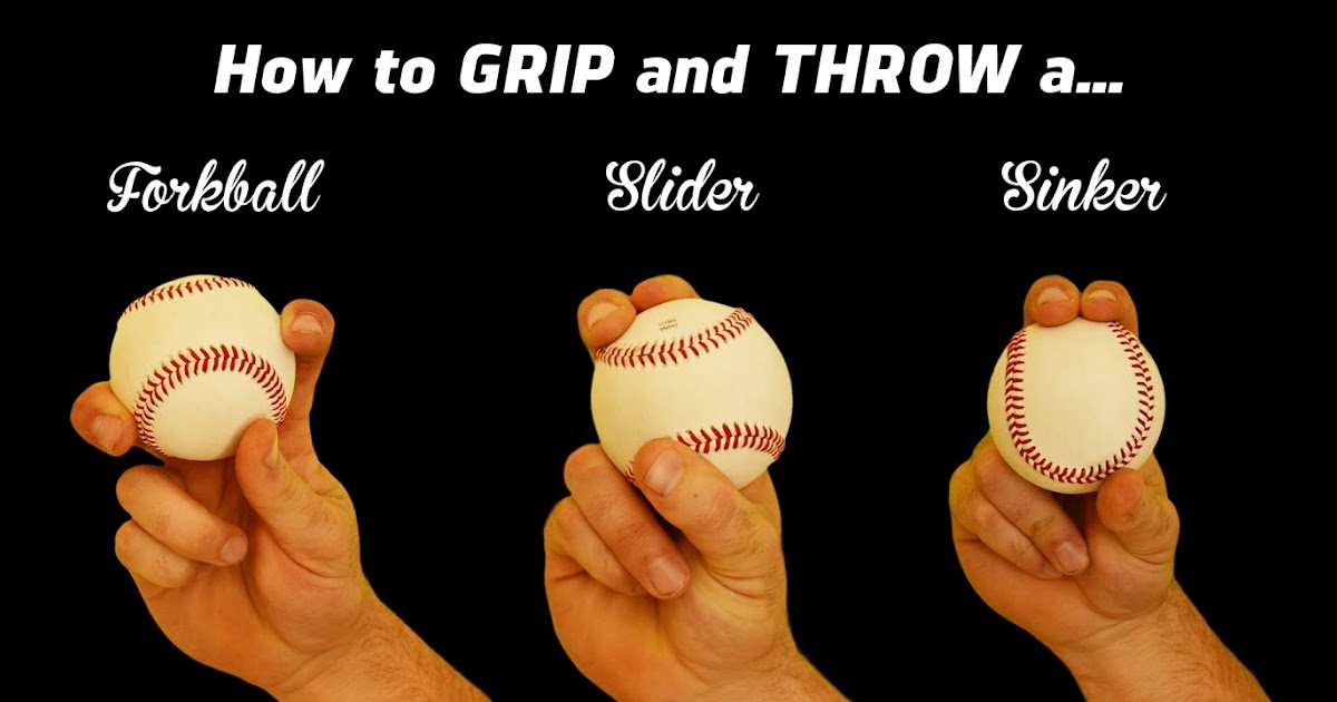 how-to-hold-a-baseball-for-different-pitches-baseball-wall