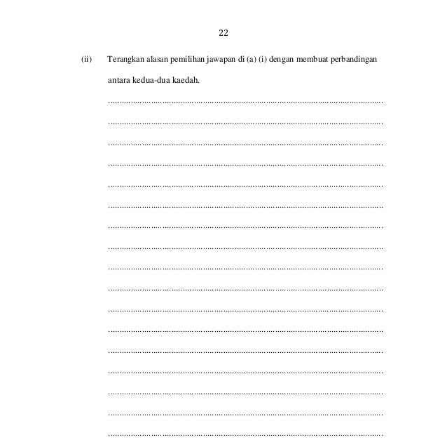 Kertas Soalan Pt3 Kemahiran Hidup 2019  Kuora e