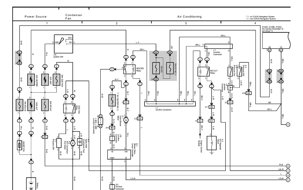 Wiring Manual PDF: 2004 Lexus Gx 470 Radio Wiring Diagram