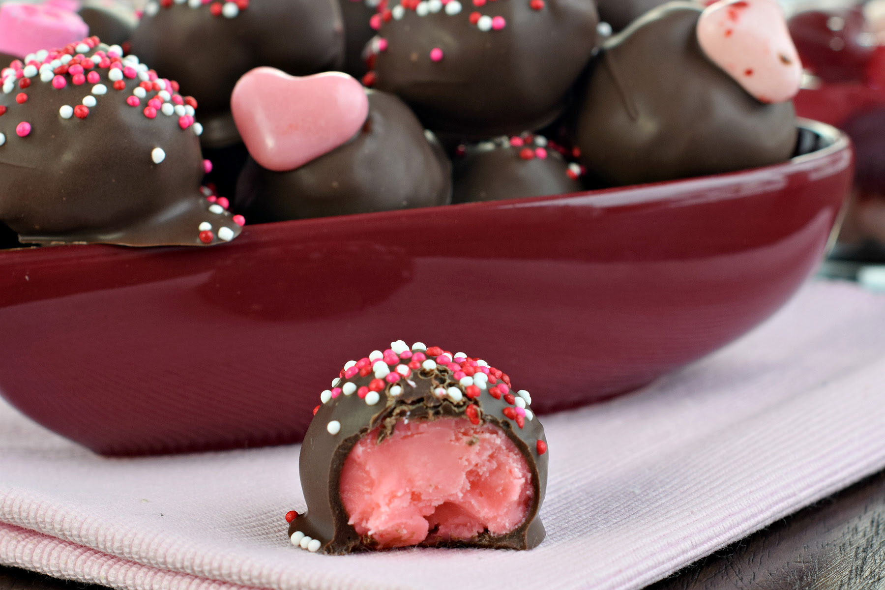 Chocolate Covered Cherry Truffles To Win Valentine S Day Forever Huffpost Life