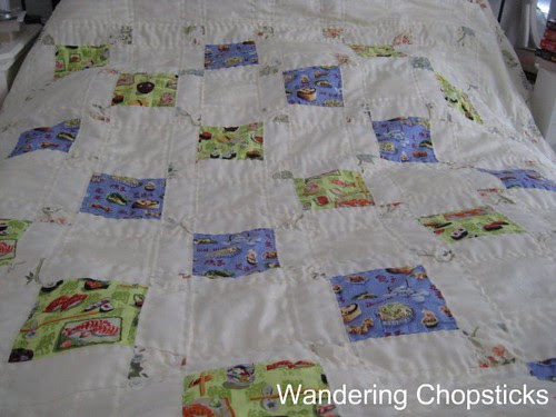 Presenting... My Sushi and Dim Sum Quilt 2