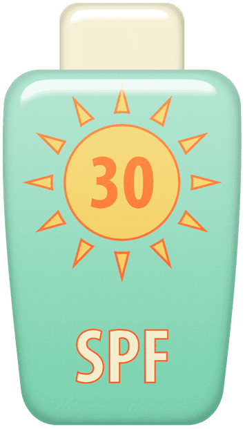 Cartoon Sunscreen Clipart : Spray Sunscreen Clipart Sunscreen Cream