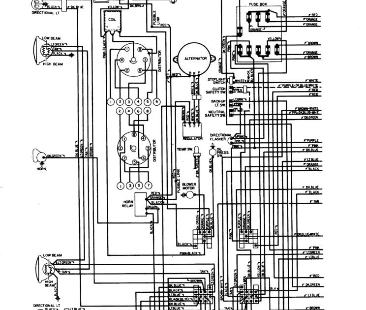 68 Camaro Engine Wiring Diagram Picture - diagram wiring power amp