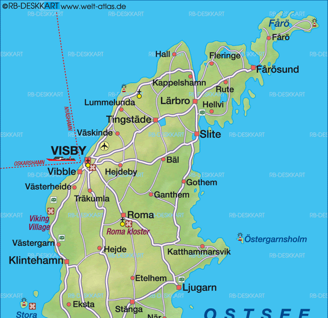 Gotland Karte | Karte