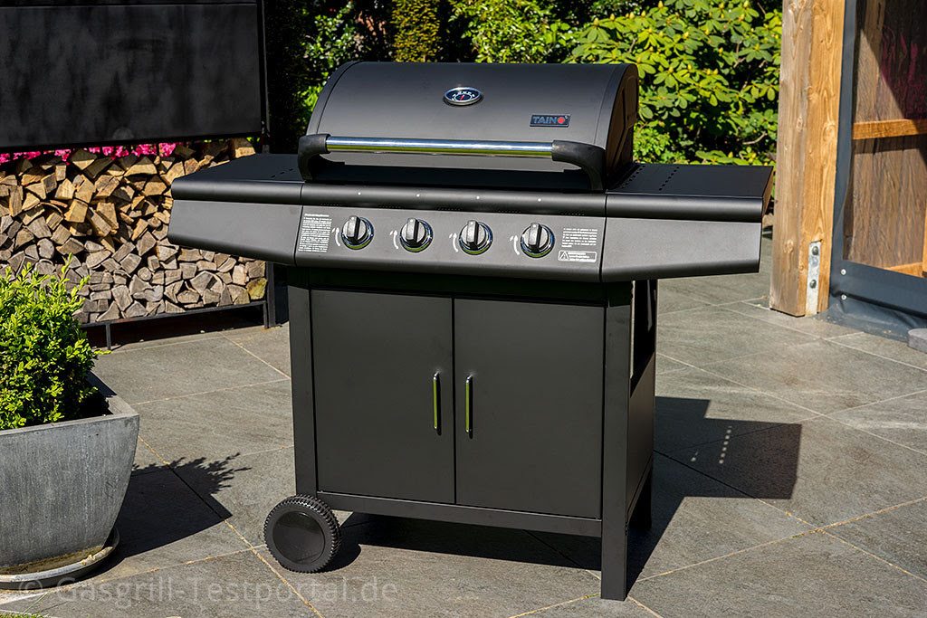 Taino Gasgrill 4+1 Red - TAINO RED 6+1 Brenner Gasgrill Abdeckung Set