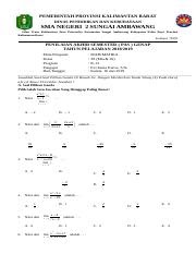 Contoh Soal: Soal Mtk Peminatan Kls 10