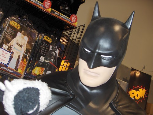 Never enter a staring contest with Batman