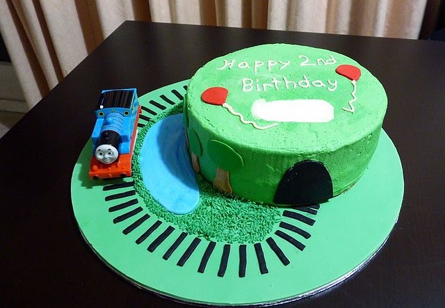 A delicious. Year: Cake Decorating - Thomas the Tank Engine