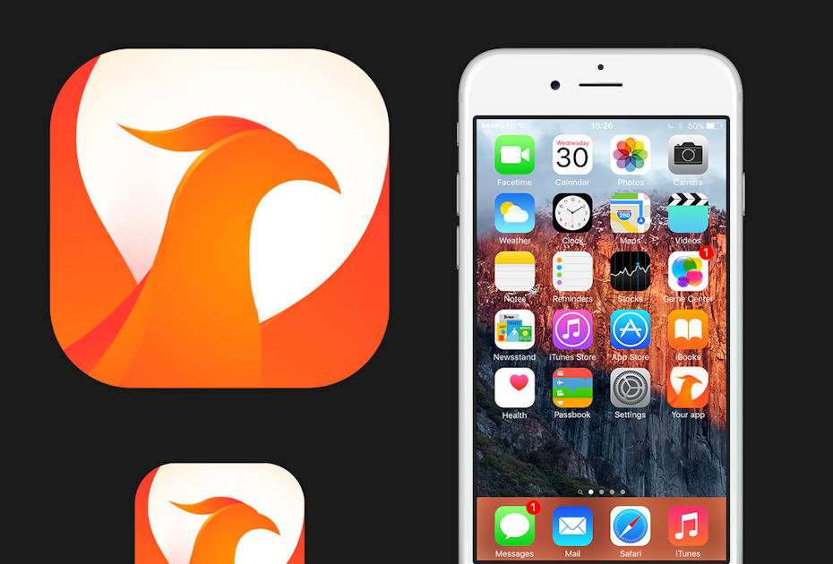 Download 9.994+ Iphone App Icon Mockup Psd - ideamockup