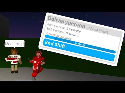 Bloxburg Pizza Delivery Hack