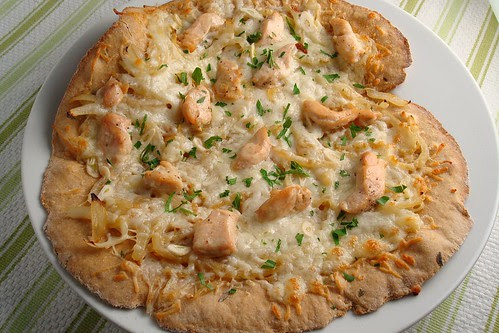 Chicken and Caramelized Onion Pizza