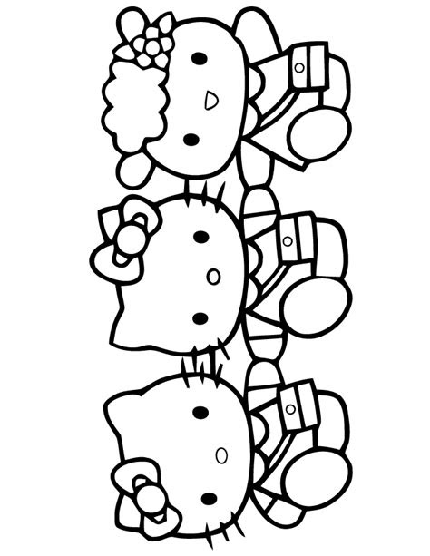 Coloring Pages Hello Kitty And Friends - Learn to Color