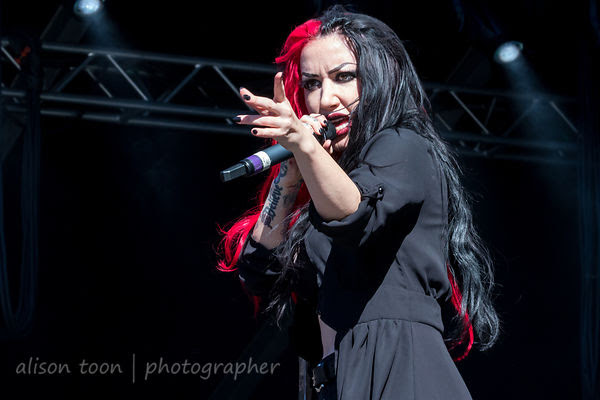 Ash Costello, vocals, New Years Day
