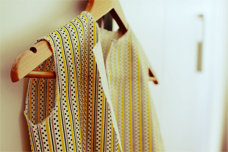 Yellow Stripe Dress