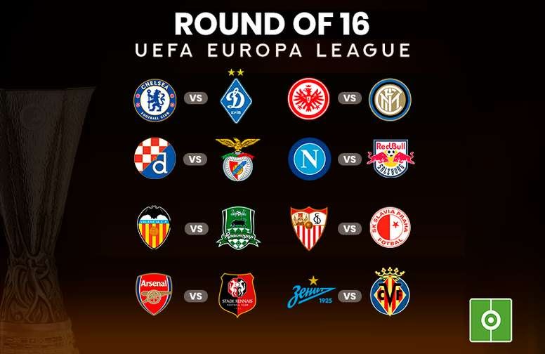 Europa League Fixtures Round Of 16 UEFA Champions League