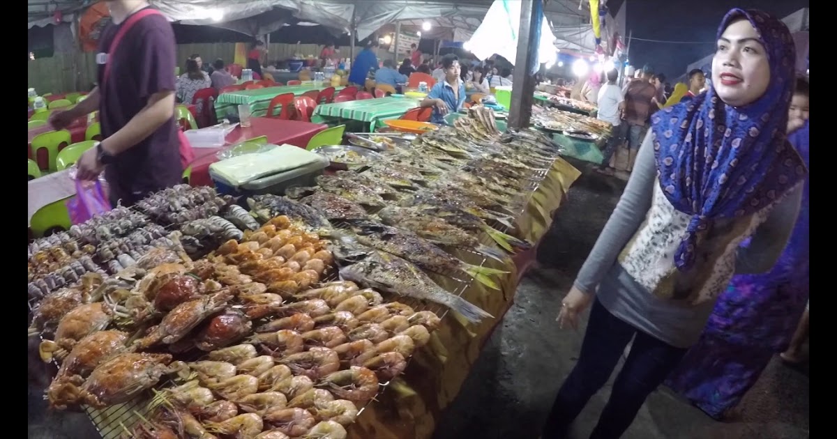 Pasar Besar Kota Kinabalu  Jalan jalan Di Pasar besar gaya street kota