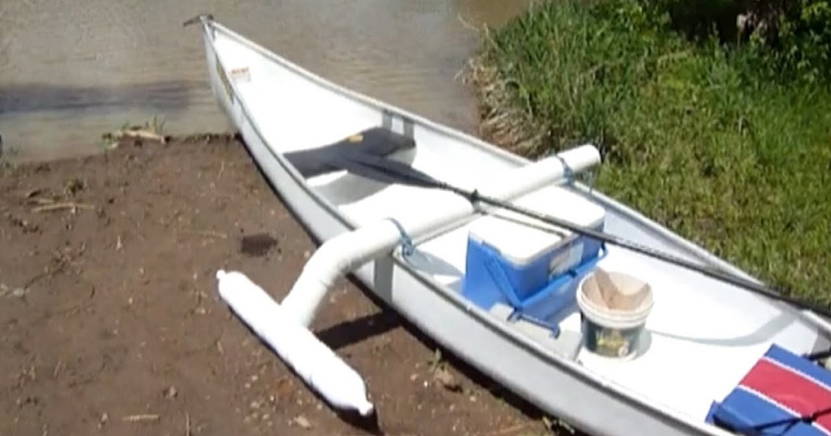 Complete Diy canoe outrigger stabilizer ~ Jamson