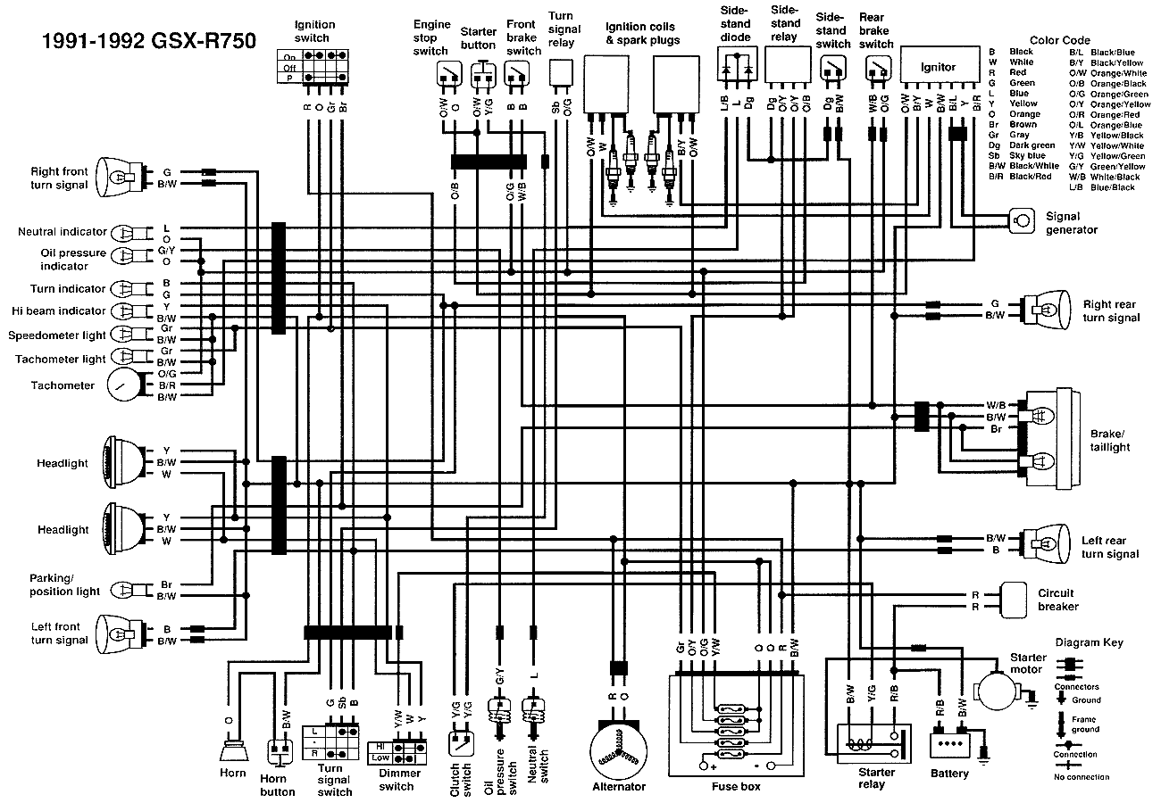 Diagram  2007 Suzuki 750 Wire Diagram Full Version Hd
