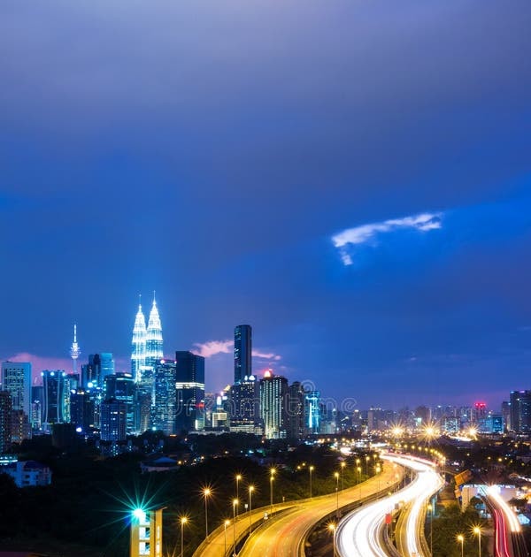 Time Zone Kuala Lumpur / Cityscape Of Kuala Lumpur City And Central