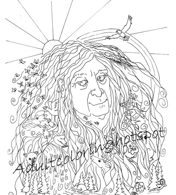 Dibujos De La Naturaleza Para Colorear | Paginas Para Colorear