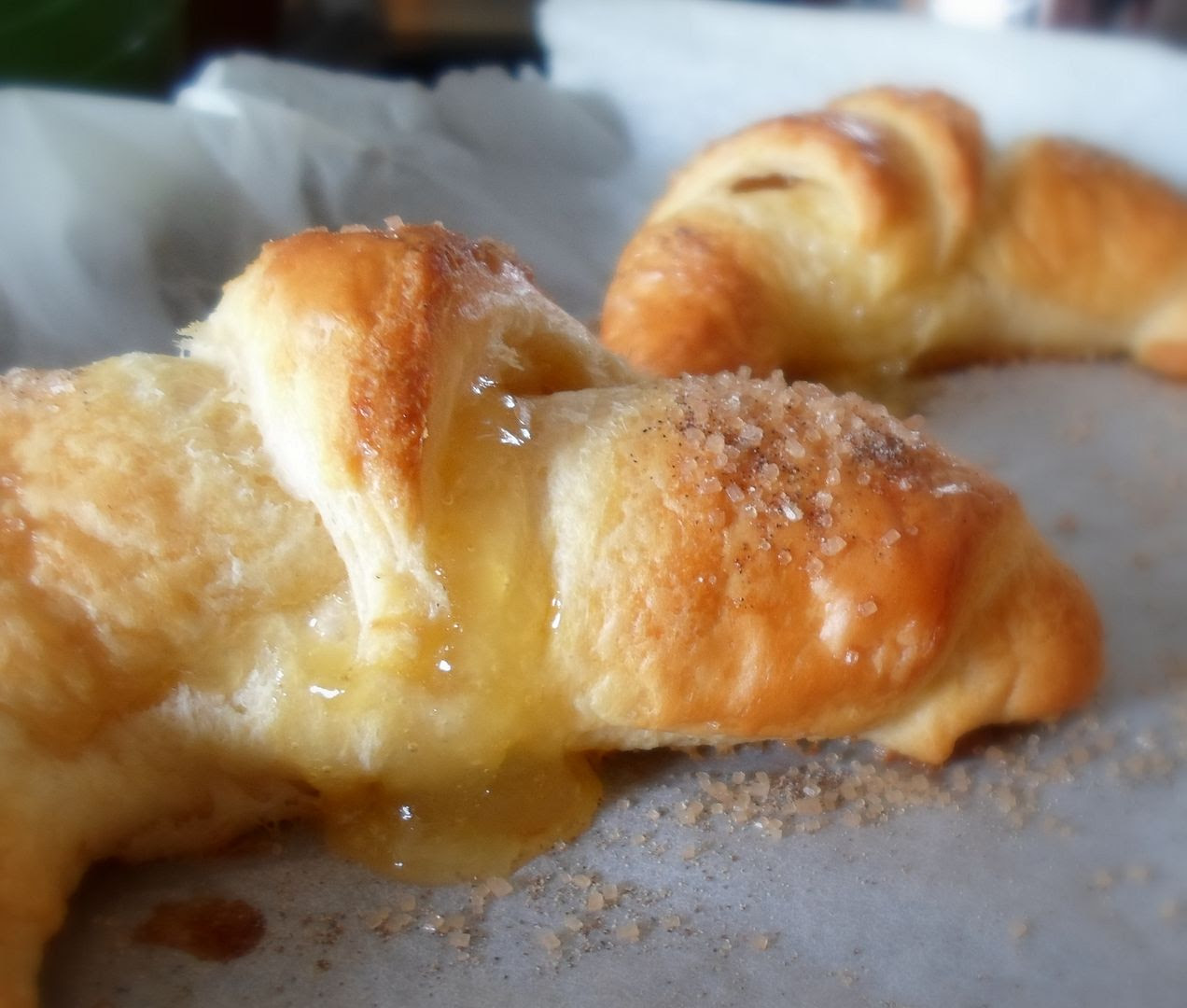 Lemon Filled Croissants Lemon Filled Croissants