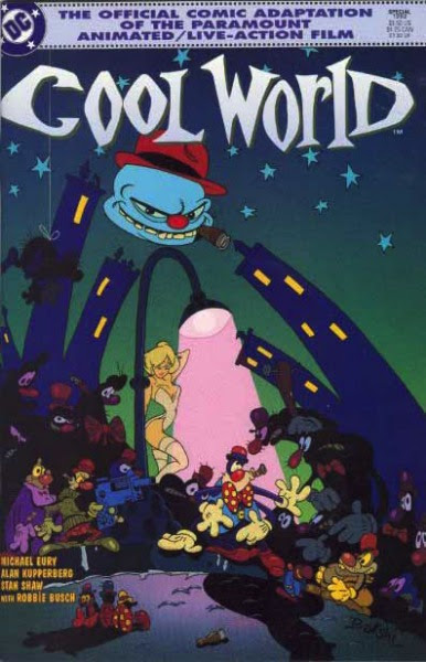 Curiously, this made MORE sense as a comic book. (Cool World #1)