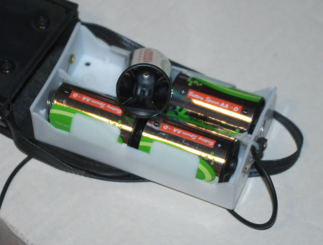 Battery pack for RA telescope motor drive