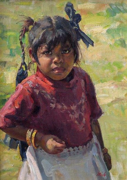Mokama Girl With Braids