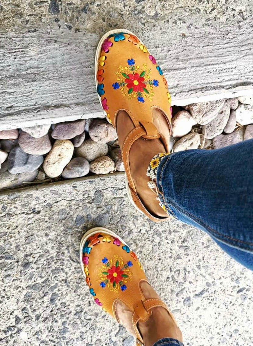 cutest Huarache sandals