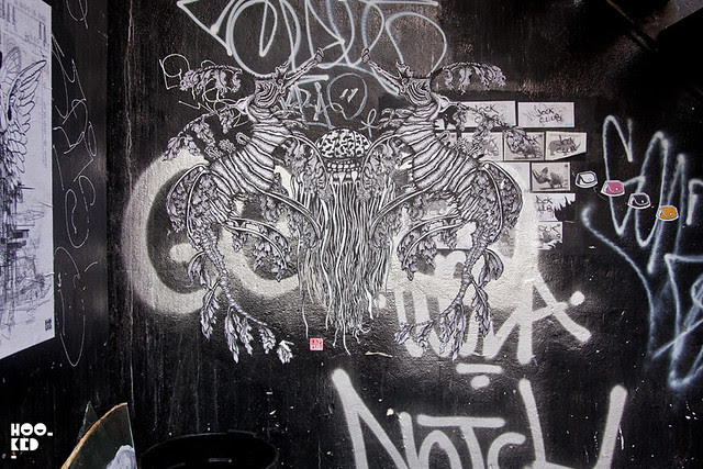 French artist Lily Mixe's Shoreditch Street Art Sea Creatures French artist Lily Mixe's Shoreditch Street Art Sea Creatures