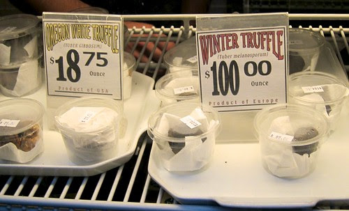 Oregon white truffle and black winter truffle