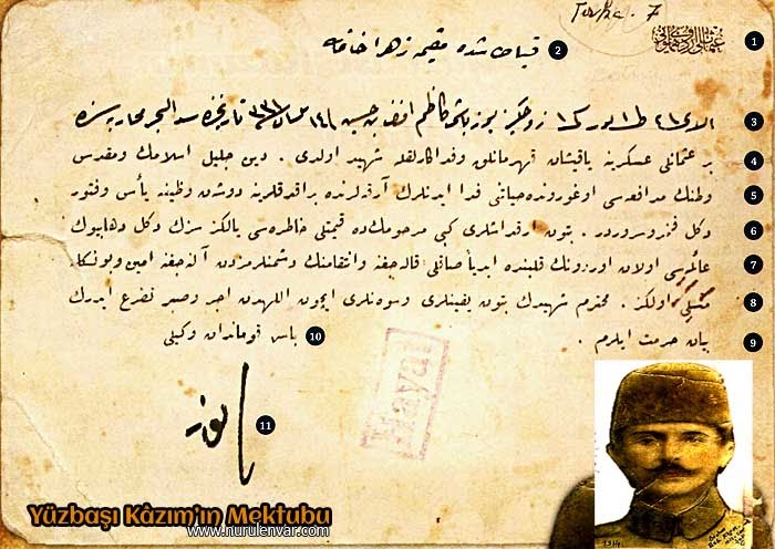 Yüzbaşı Kâzım’ın Mektubu