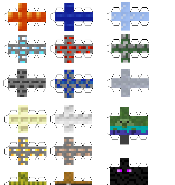 Minecraft Basteln / Minecraft Torch (With Flickering Light
