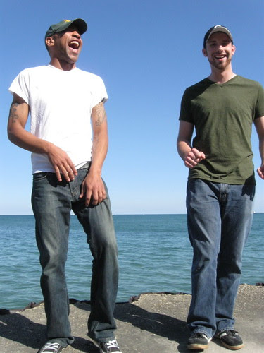 Seth Williams and Andy Metz video shoot photos