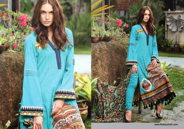 Women-Girls-Fall-Winter-Dress-2013-14-Exclusive-Winter Suits-by-Firdous-Clothes-6 Women-Girls-Fall-Winter-Dress-2013-14-Exclusive-Winter Suits-by-Firdous-Clothes-6