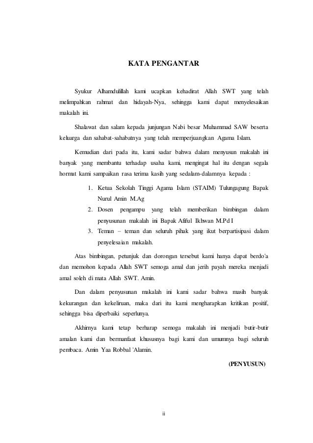 Gratis Download Gambar Gratisntoh Kata Pengantar Agama Rasmi H Terkeren by Kata Cinta
