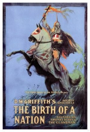 A color poster of the movie The Birth of a Nation