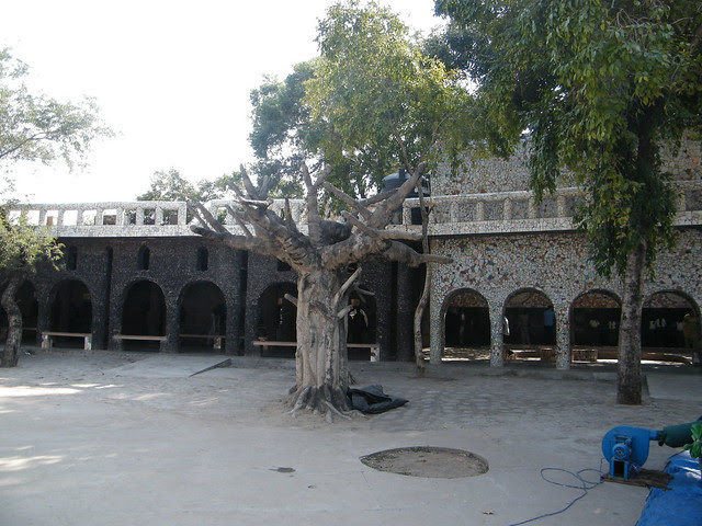 courtyard like area in Sukhna Lake, Chandigarh